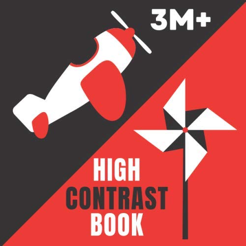High contrast book Cute and simple baby book, perfect gift for