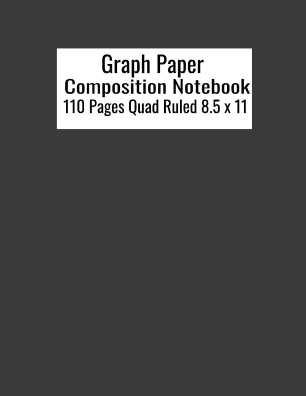 Graph Paper Composition Notebook Great For Students Of Math And