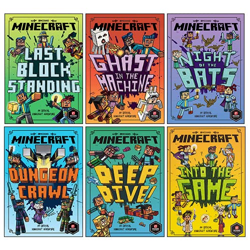Minecraft Woodsword Chronicles 6 Books Collection Set By Nick Eliopulos