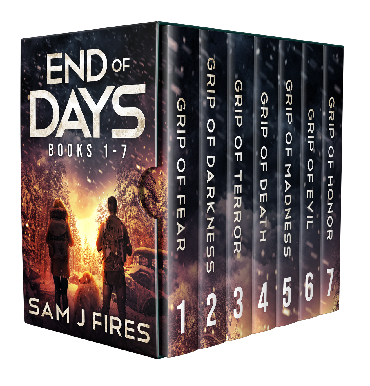 End of Days : Books 1-7: A Post-Apocalyptic EMP Survival Thriller