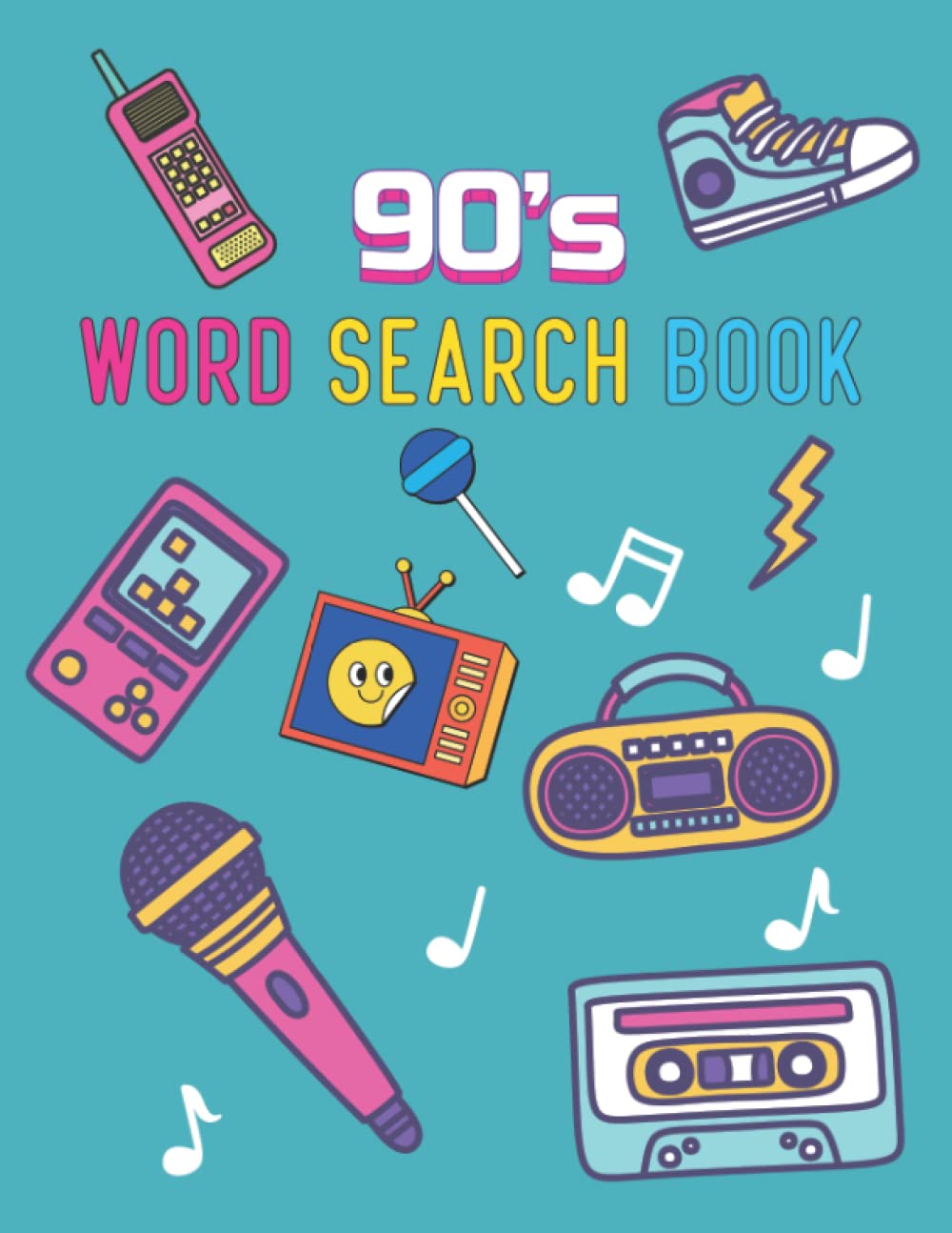 1990 s Word Search Book A Nostalgic Journey Down The Memory Lane