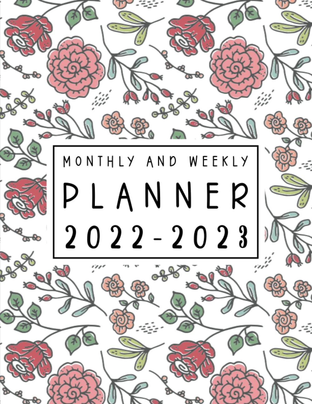Monthly and Weekly Planner 20222023 Academic Year Planner July 2022 June 2023 Monthly