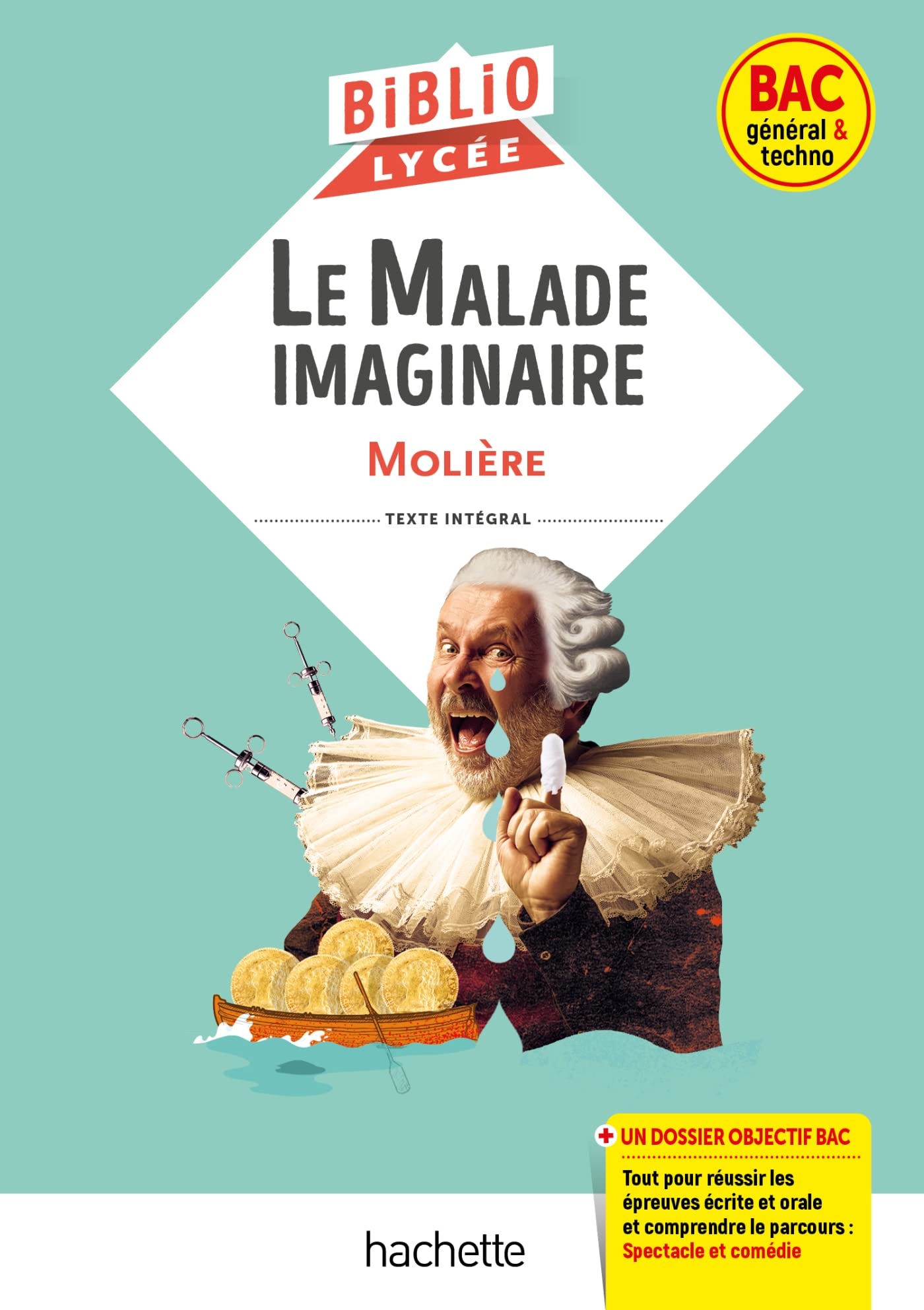 BiblioLycée - Le Malade imaginaire, Molière book cover