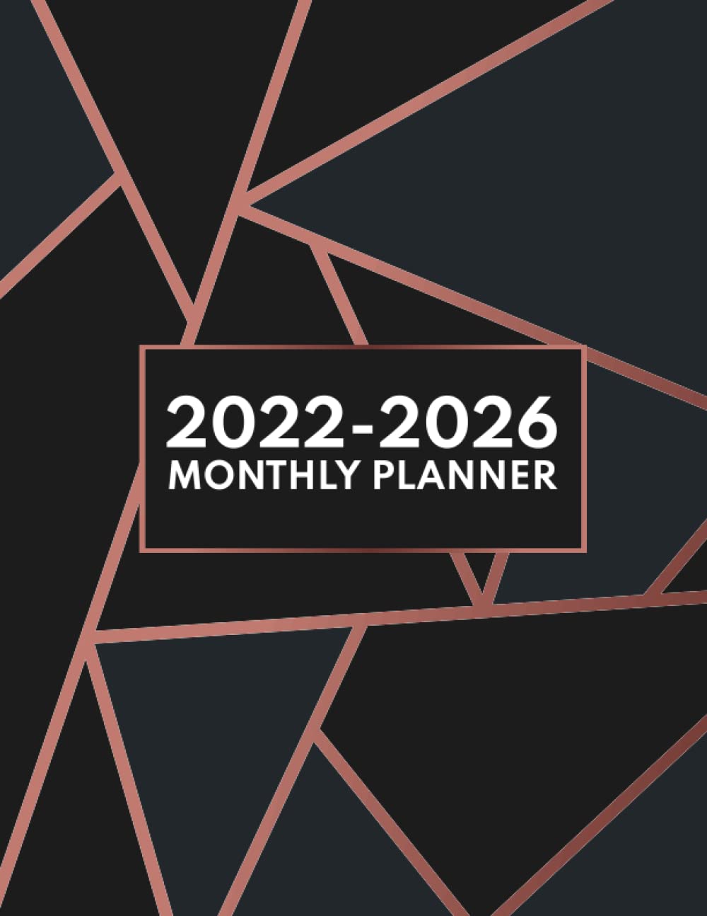 2022 2026 five year monthly planner 5 years monthly planner with goals