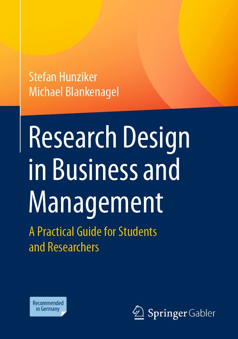 Research Design In Business And Management A Practical Guide For