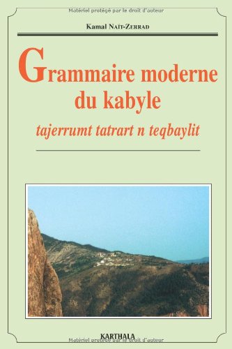Grammaire Moderne Du Kabyle By Kamal Naït Zerrad Goodreads