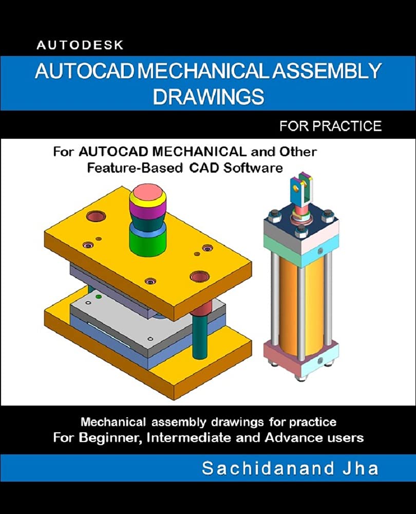 AUTOCAD MECHANICAL ASSEMBLY DRAWINGS: Assembly Practice Drawings For ...