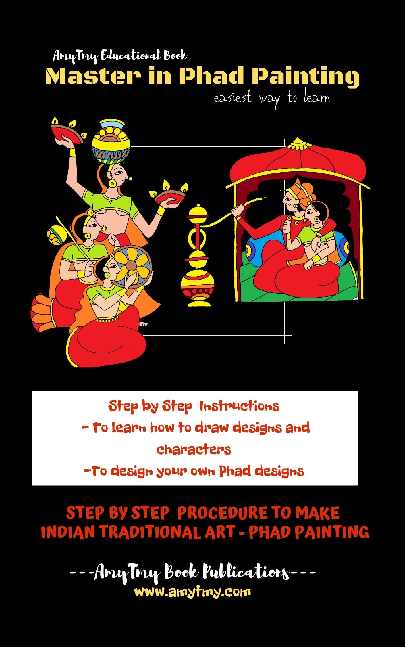 Master in Phad Painting easiest way to learn Step by Step Procedure