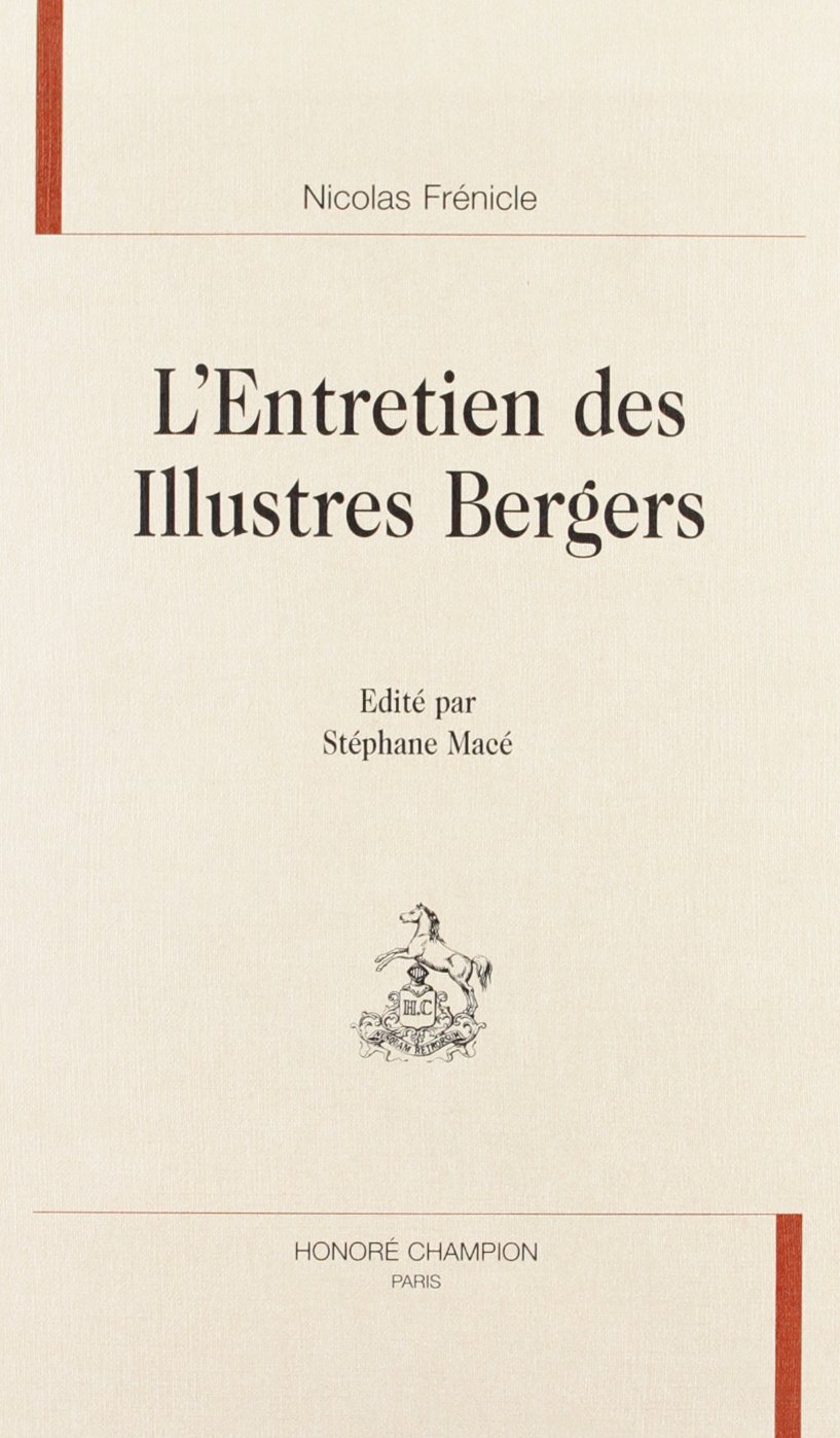 L'entretien des illustres bergers by Nicolas Frenicle Goodreads