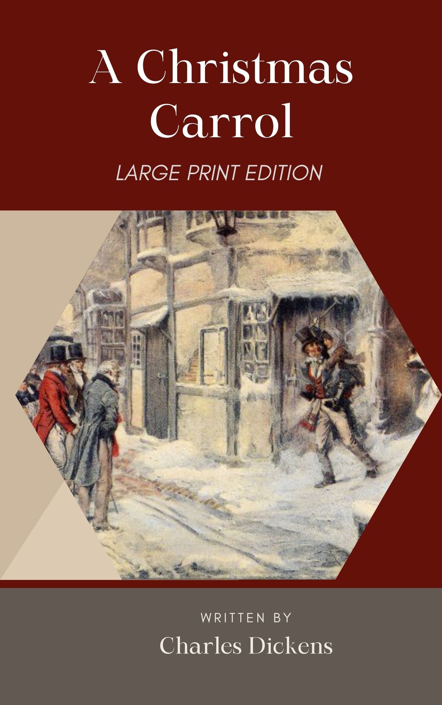 A Christmas Carrol book cover