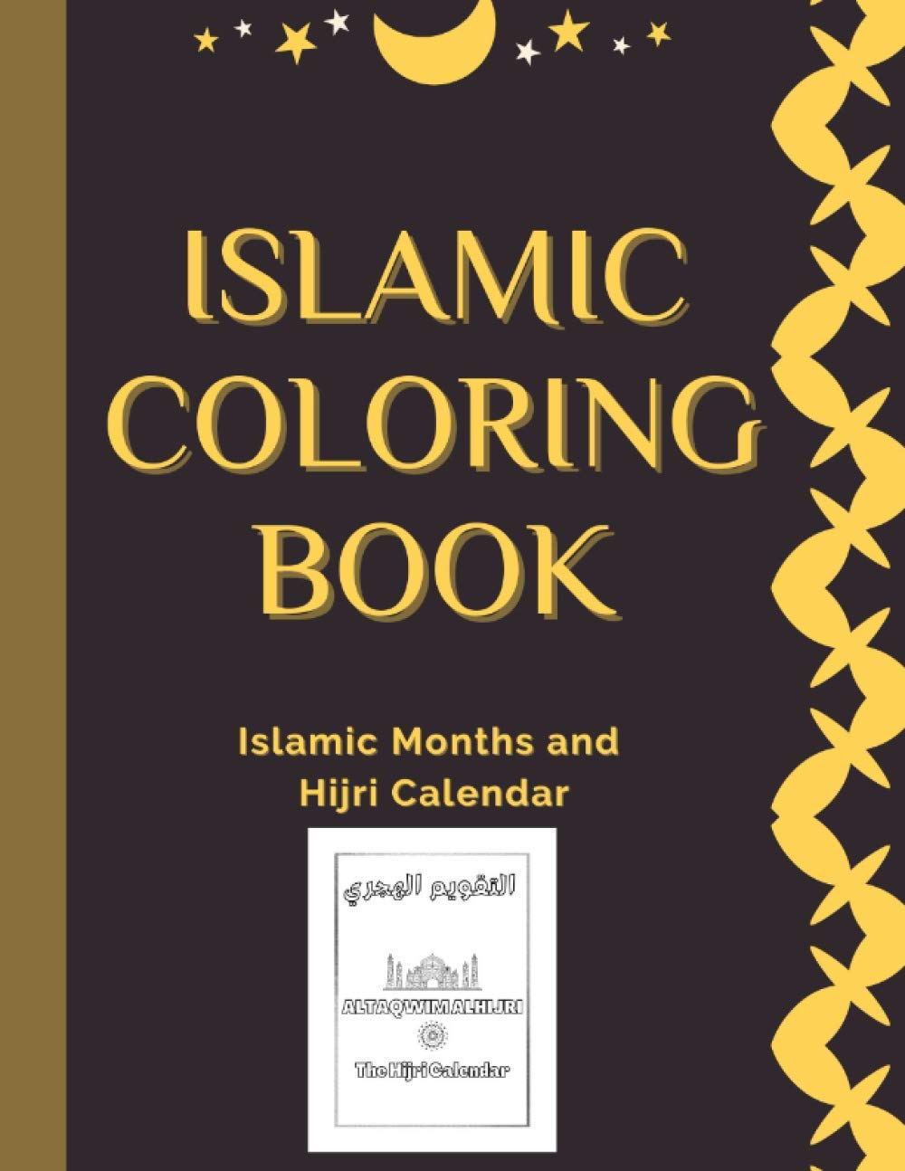 ISLAMIC COLORING BOOK Islamic Months and Hijri Calendar Names of 12