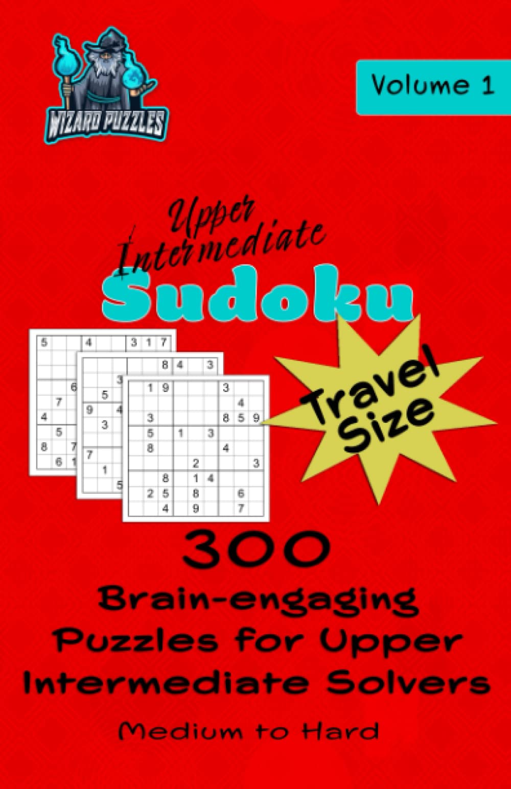 Upper Intermediate Sudoku Travel Size Volume 1 300 BrainEngaging