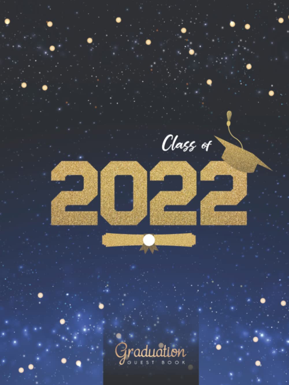 Class Of 2022 Graduation Guest Book Graduation Sign in Keepsake for