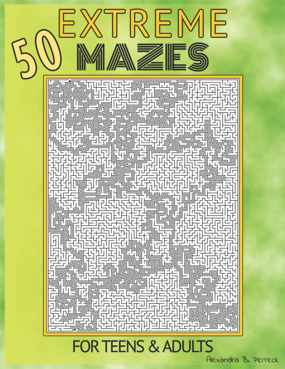 Extreme Mazes for Teens and Adults 50 Difficult Mazes Part 2 Hard