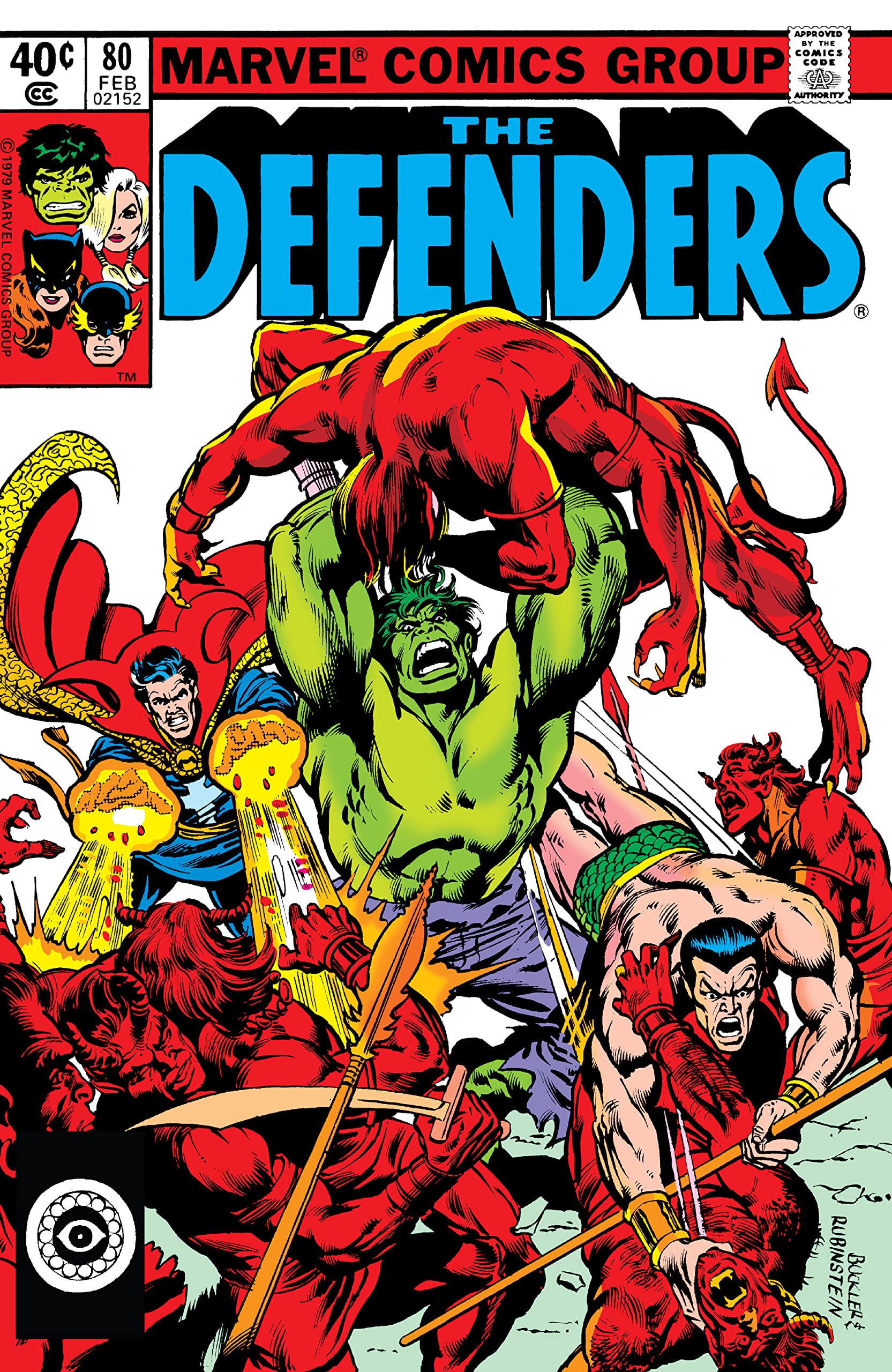 Defenders #80 book cover