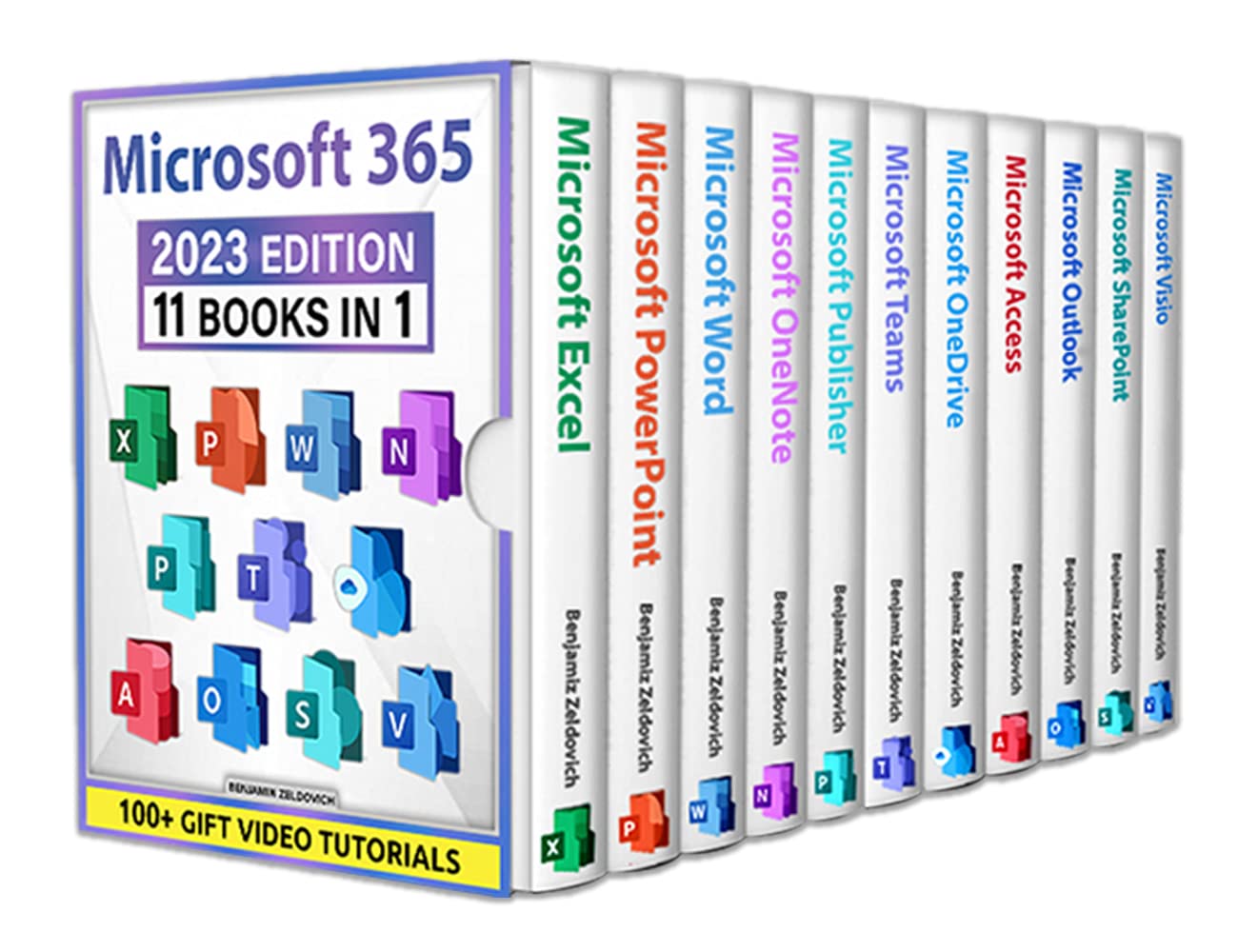 Microsoft 365: 11 Books in 1: The Ultimate All-in-One Bible to Master ...