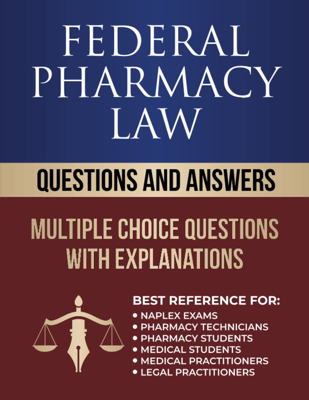 FEDERAL PHARMACY LAW QUESTIONS AND ANSWERS MULTIPLE CHOICE QUESTIONS by RX PHARMACY EXAM