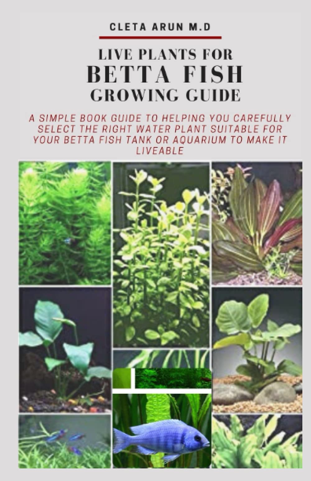 LIVE PLANTS FOR BETTA FISH GROWING GUIDE A Simple Book Guide to