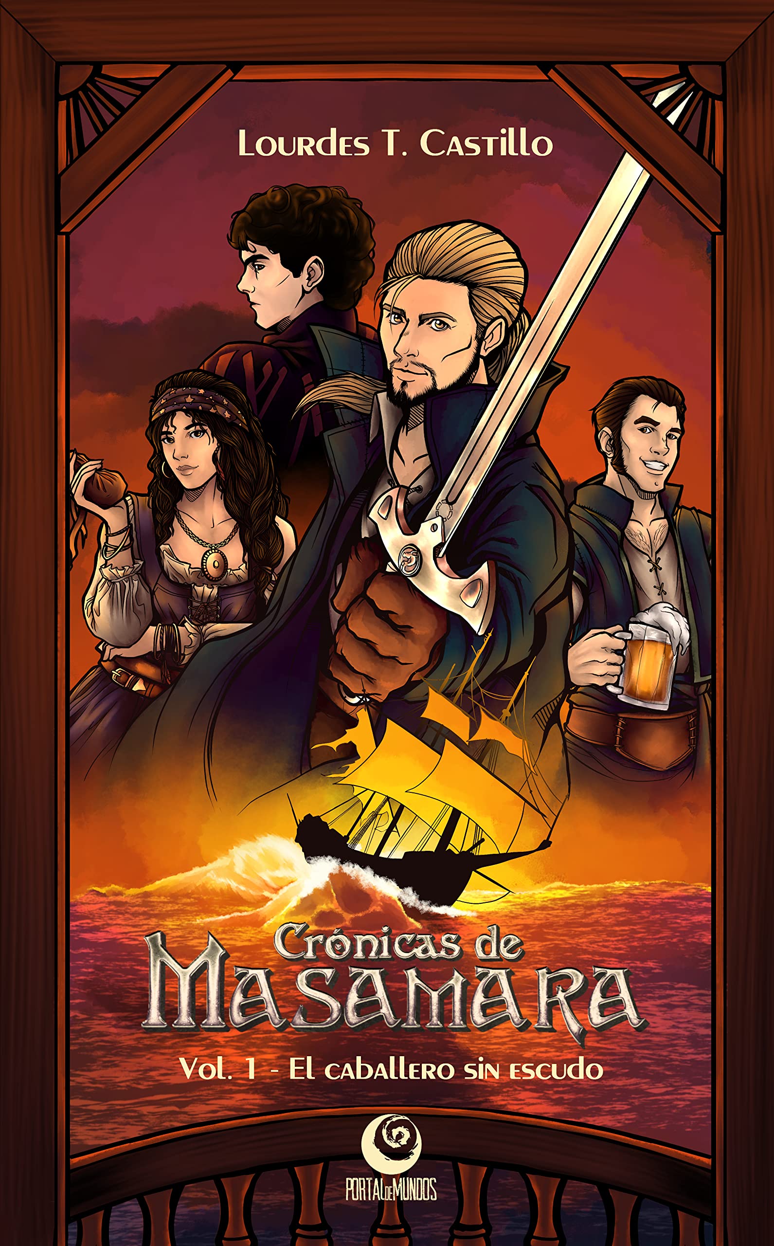 CRÓNICAS DE MASAMARA 1. El caballero sin escudo: Libro Fantasía Épica y Aventuras. Novela Fantasía Juvenil para Jóvenes y Adultos (edición en español)