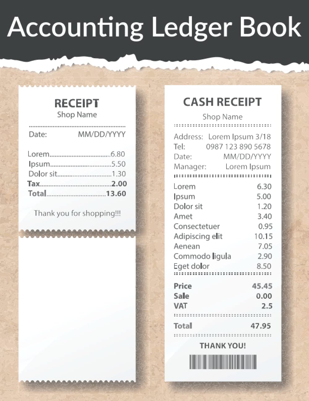 Accounting Ledger Book Accounting Ledger Book Business Expense Tracker