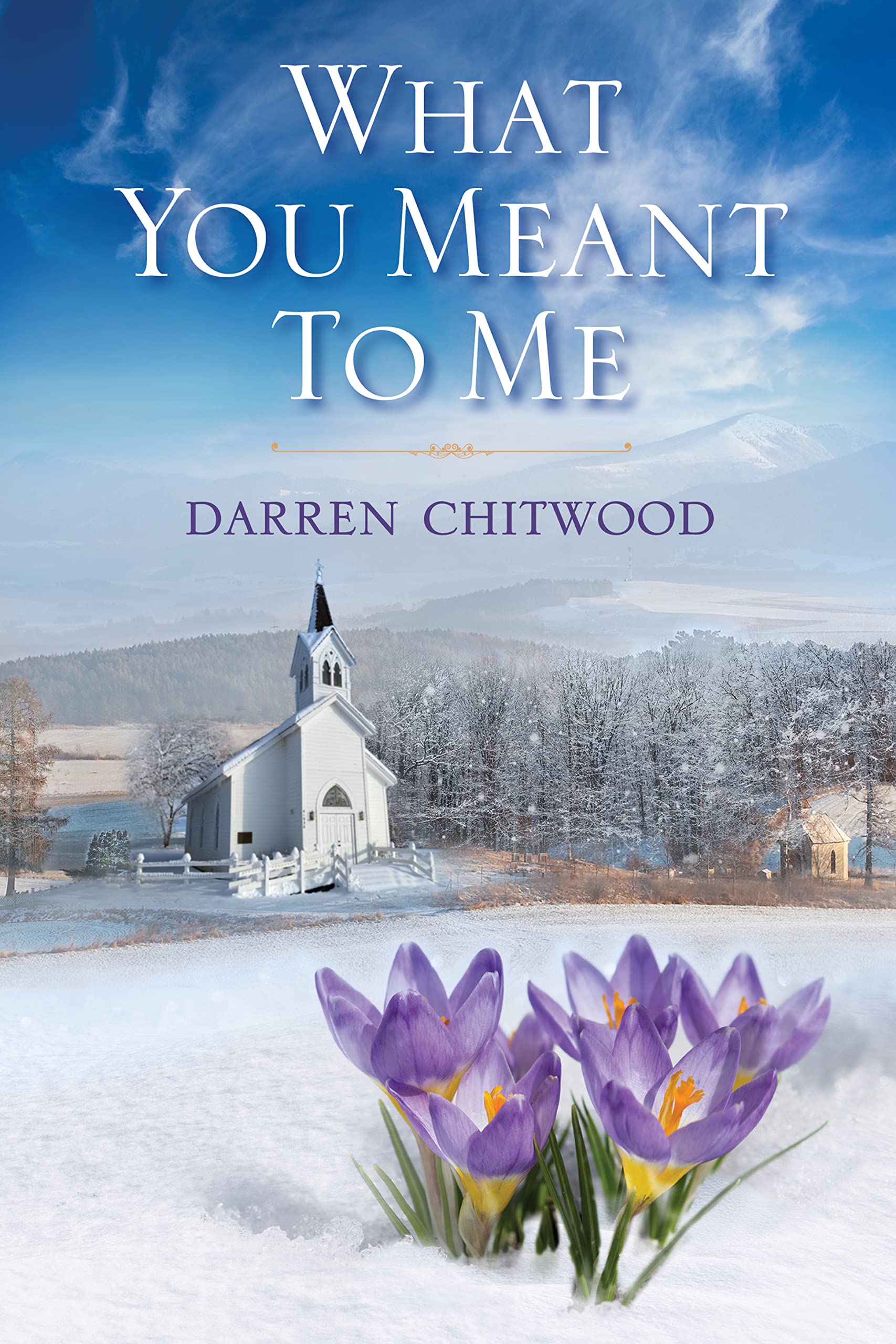 What You Meant To Me by Darren Chitwood Goodreads