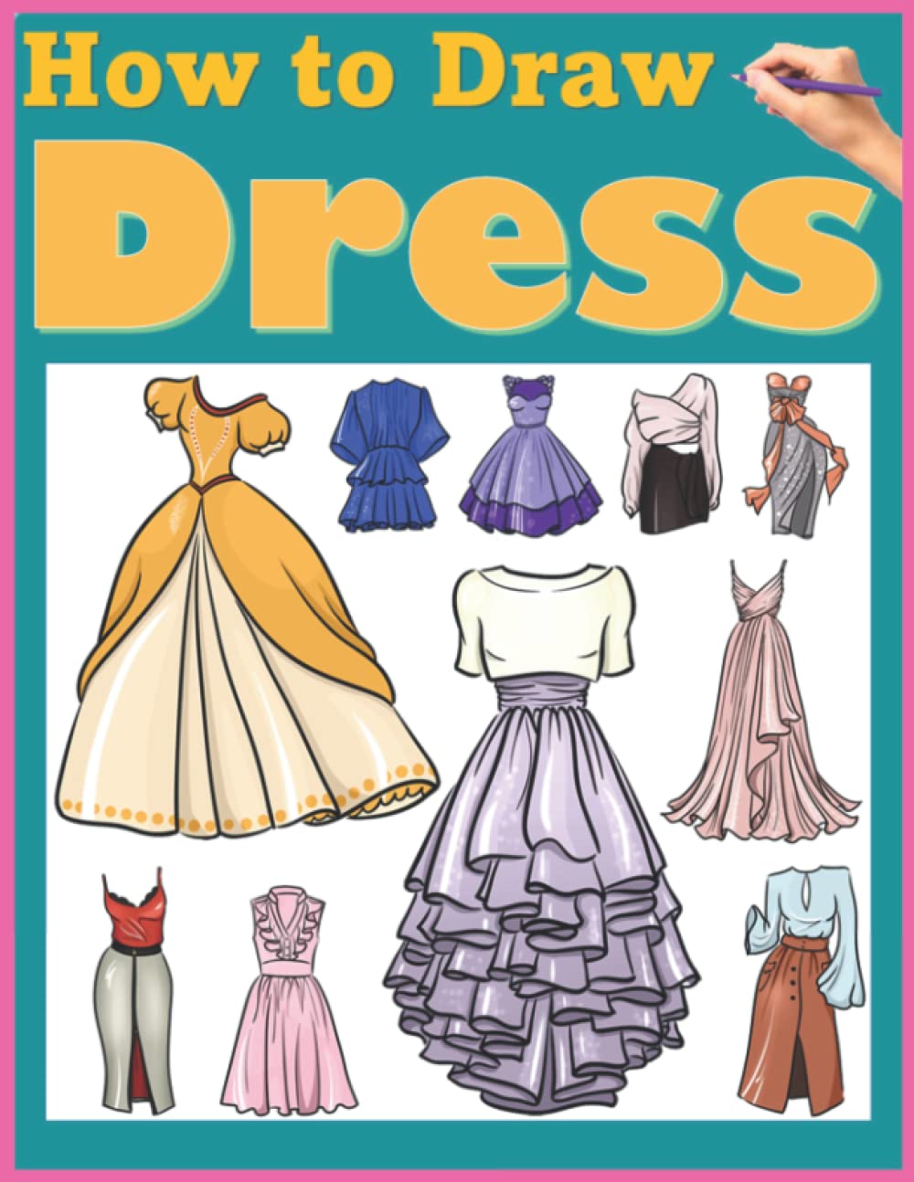 How to Draw Dress: Learn How to Draw Dress Step by Step is the most ...