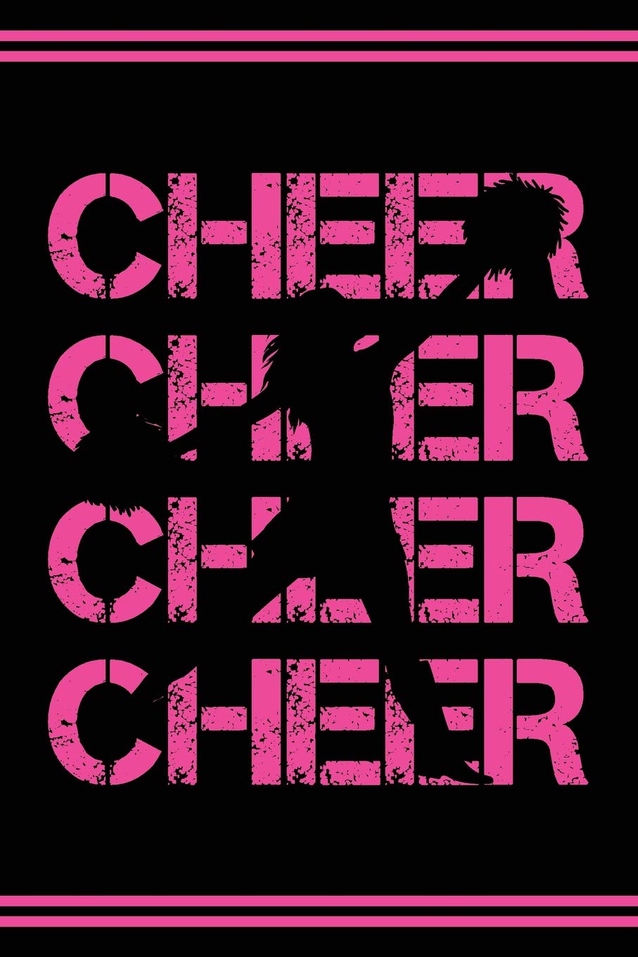 Cheerleader Journal Girls Cheerleading Diary Blank Lined Notebook