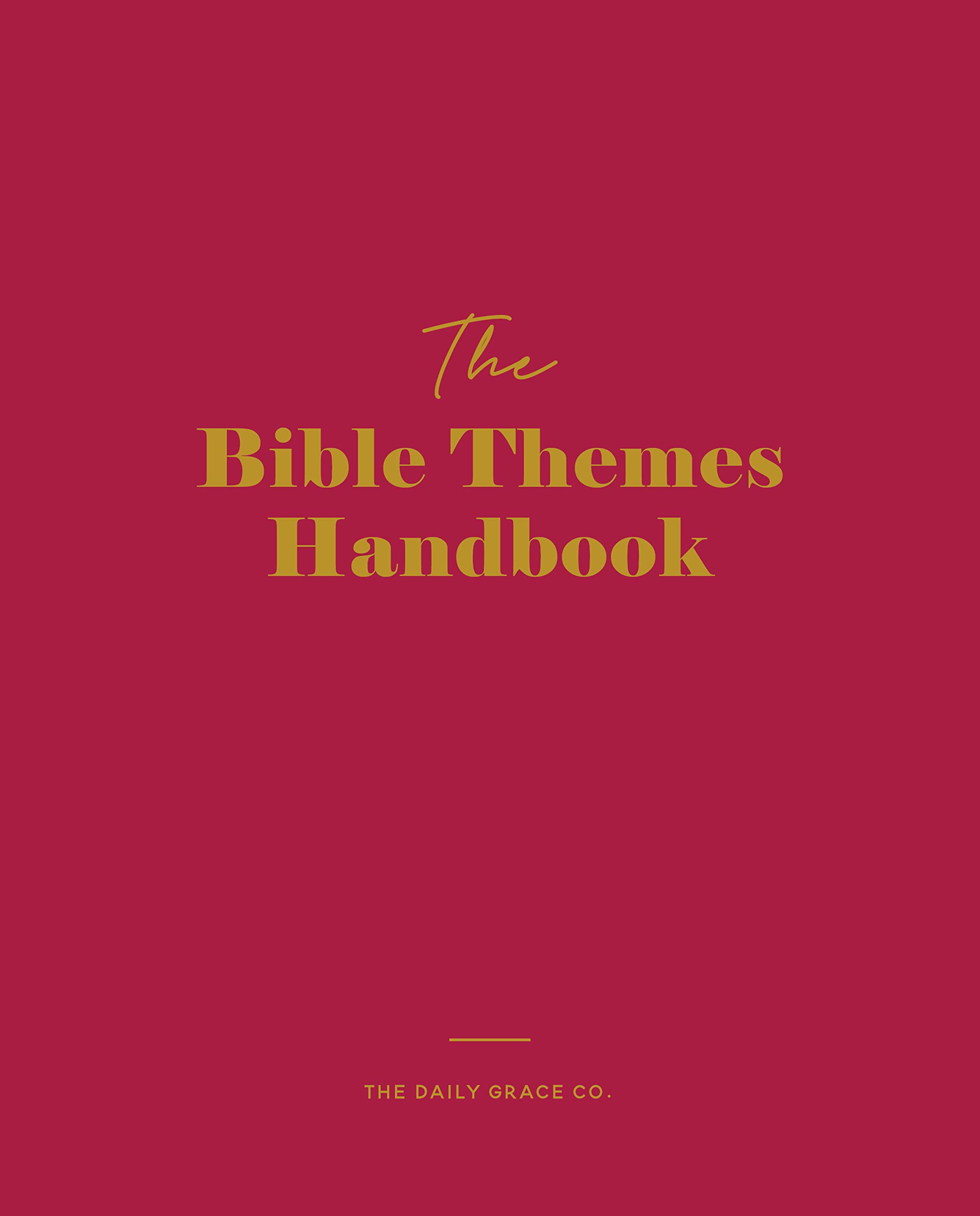 The Bible Themes Handbook book cover