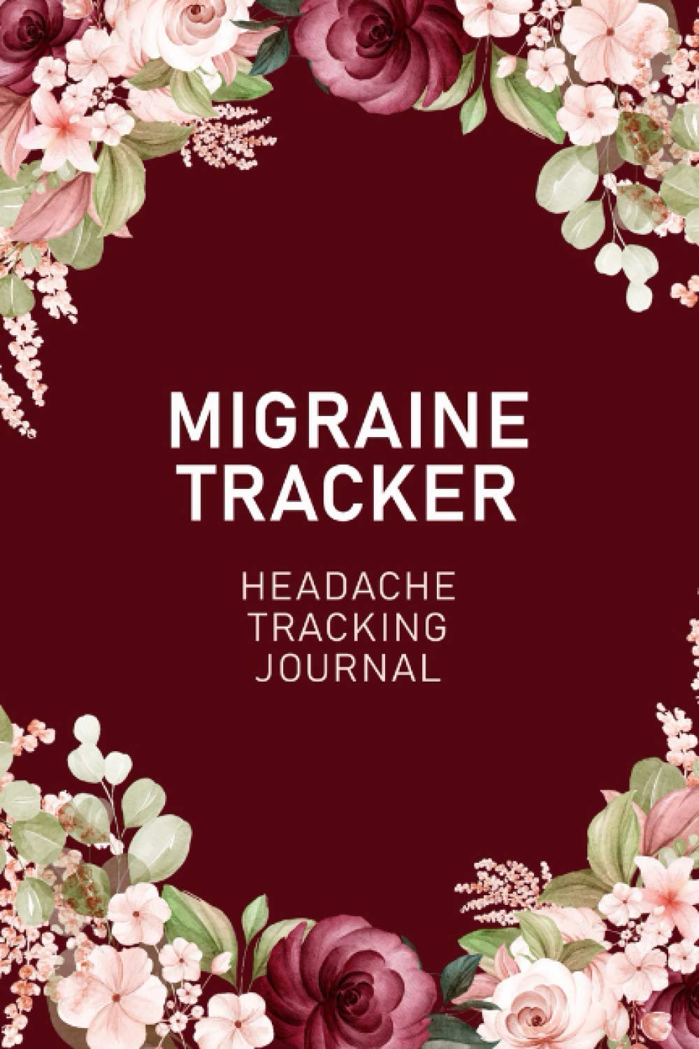 migraine-tracker-headache-tracking-journal-red-floral-design-theme
