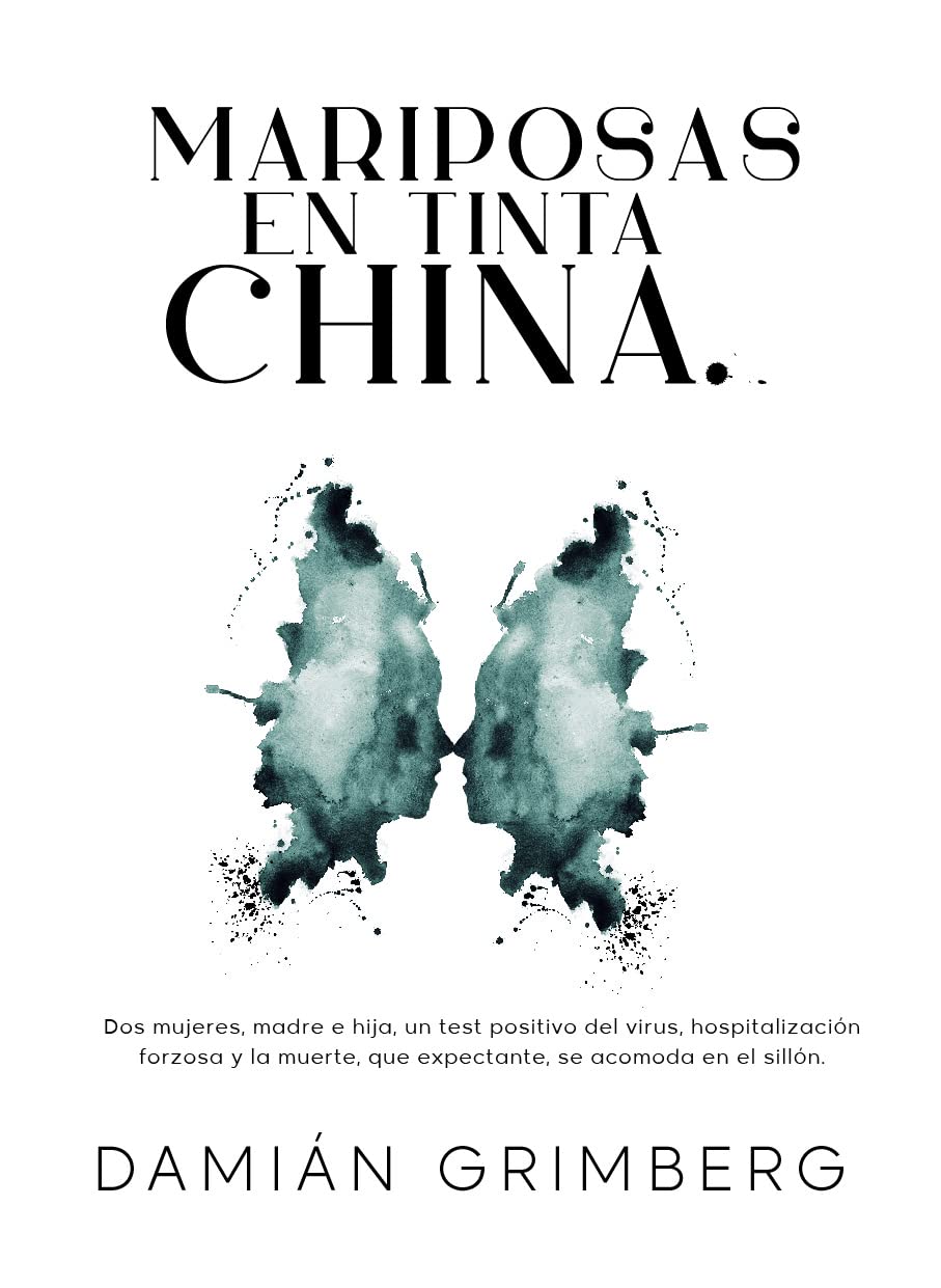 Mariposas en tinta china