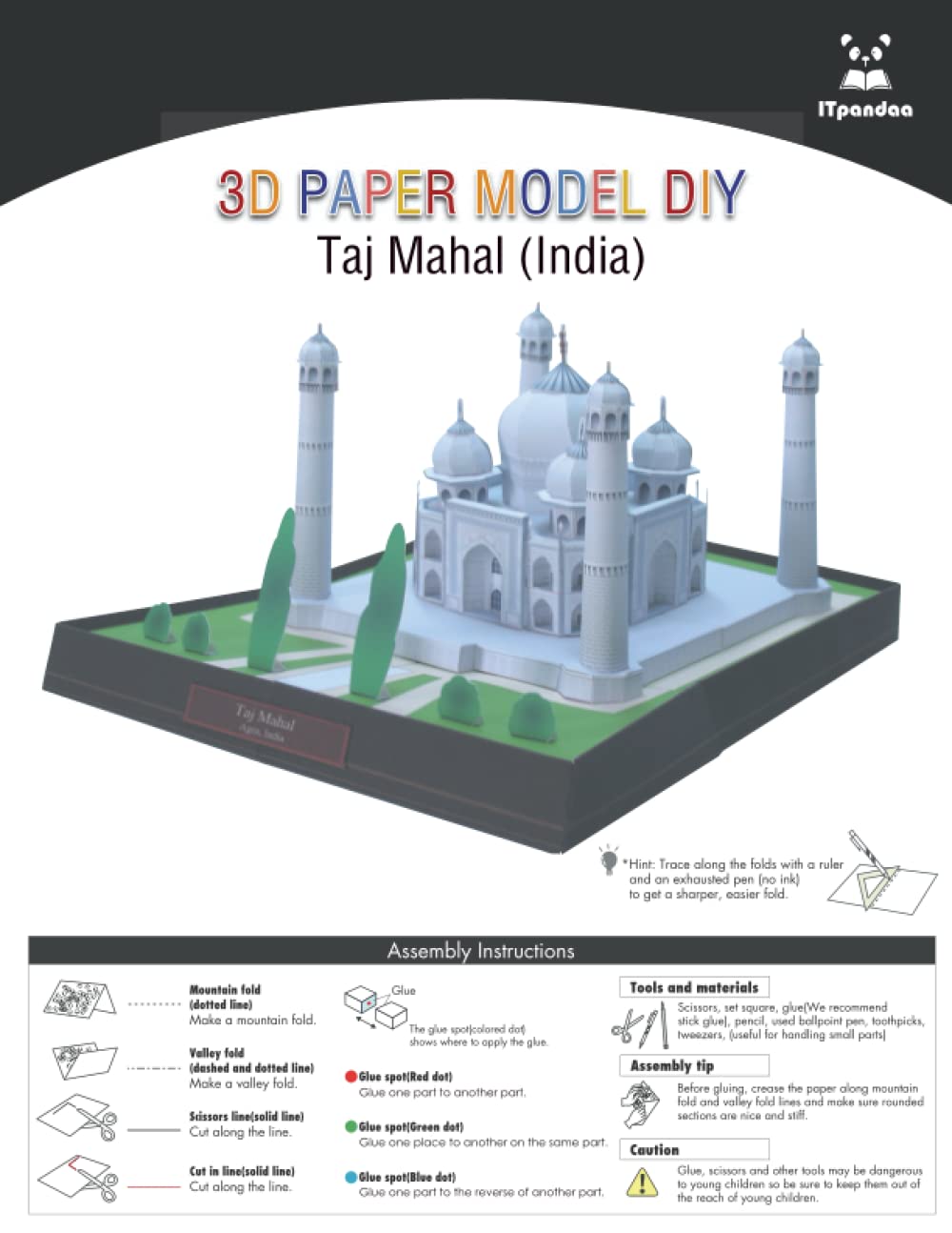 Taj Mahal Papercraft India Papercraft Free Download A vrogue.co