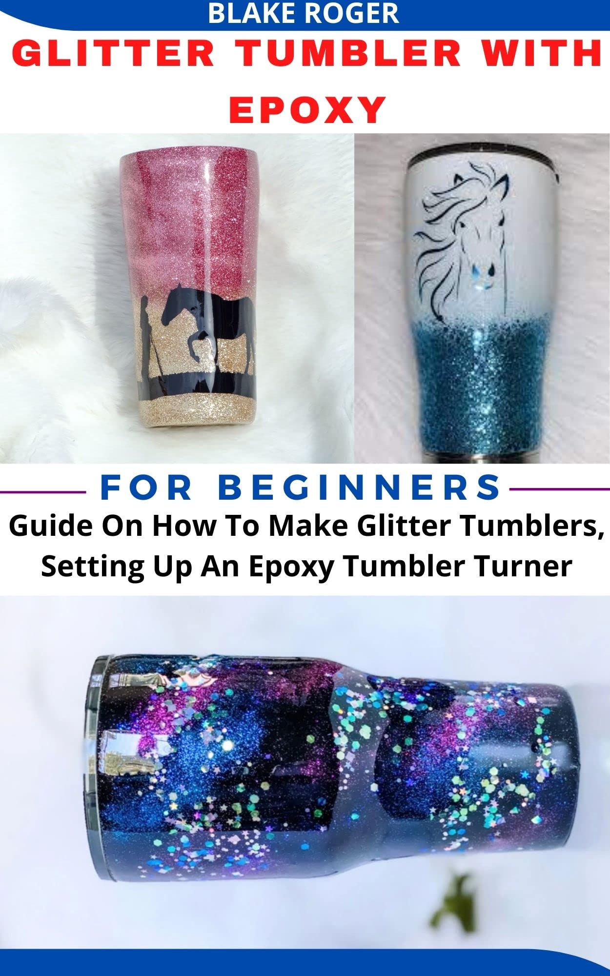 GLITTER TUMBLER WITH EPOXY FOR BEGINNERS Guide On How To Make Glitter Tumblers, Setting Up An