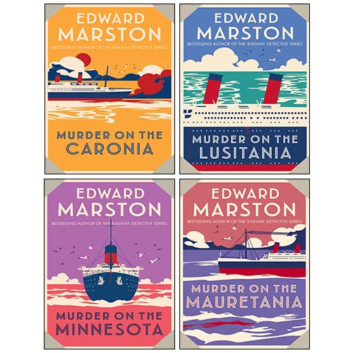 Ocean Liner Mysteries 4 Books Collection Set By Edward Marston by Edward Marston Goodreads