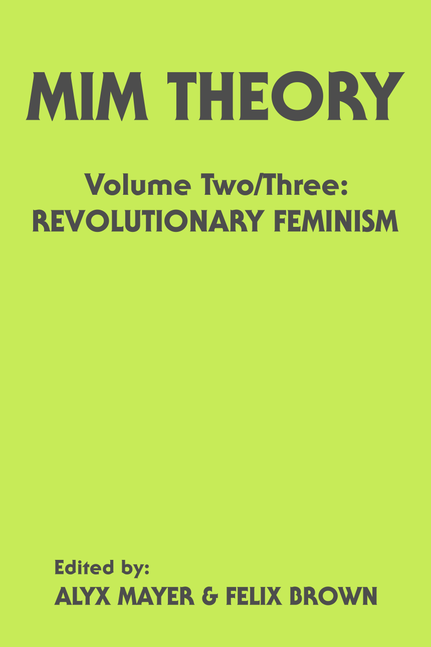 Revolutionary Feminism by Maoist Internationalist Movement | Goodreads