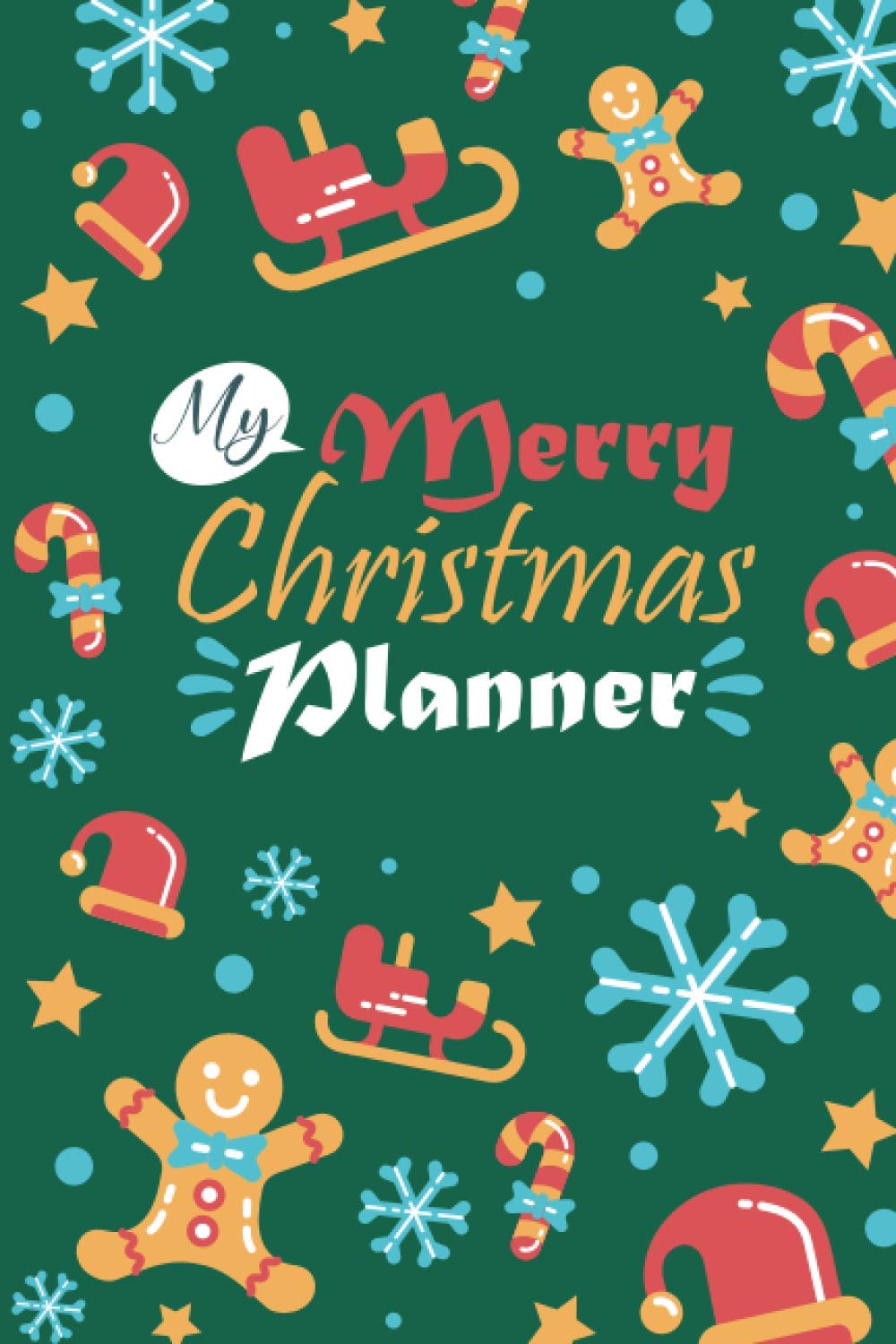 My Merry Christmas Planner Christmas Planner Book to Organize and Log
