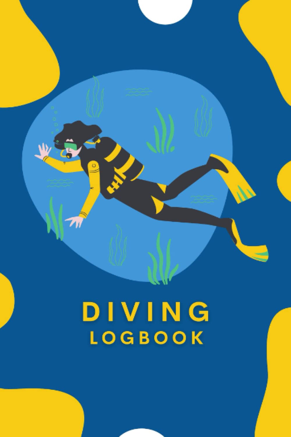 Diving Logbook Scuba Diving Journal, Track and Record 120 Dives, Handy