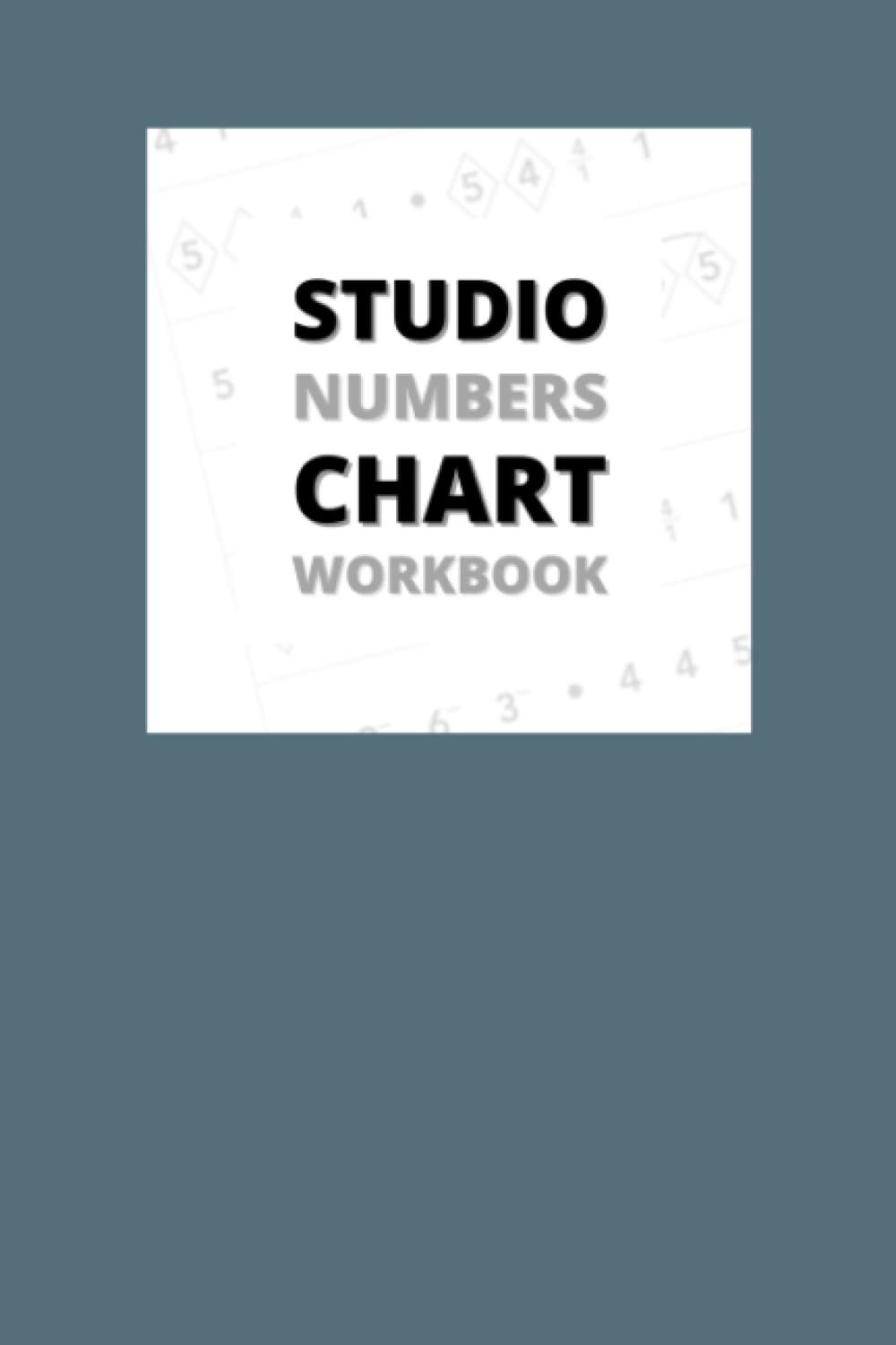 Studio Numbers Chart Workbook Fillable, blank song charts for Chart Workbook