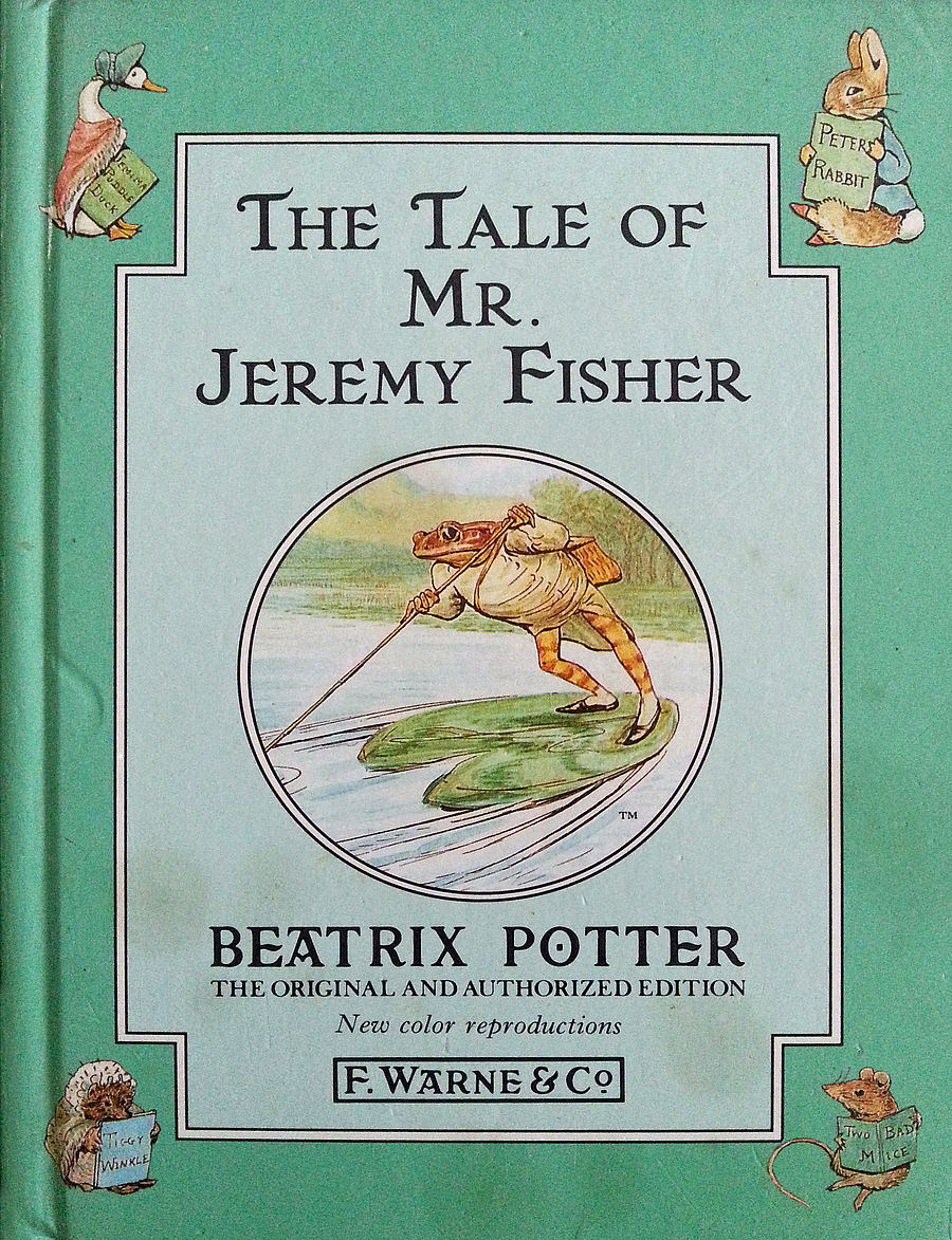 The Tale of Mr. Jeremy Fisher (Peter Rabbit, #8) by Beatrix Potter ...