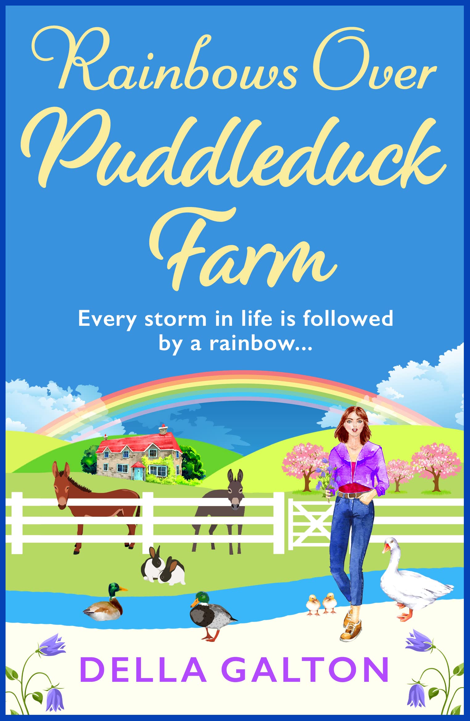 Rainbows Over Puddleduck Farm book cover
