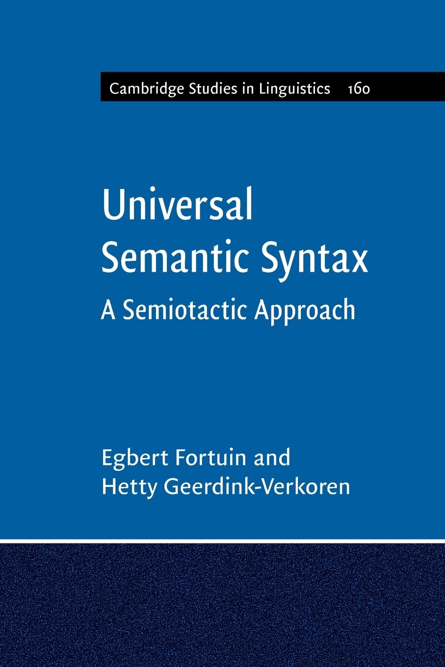 Universal Semantic Syntax by Egbert Fortuin | Goodreads
