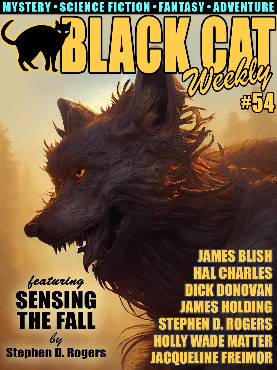 Black Cat Weekly #54 book cover