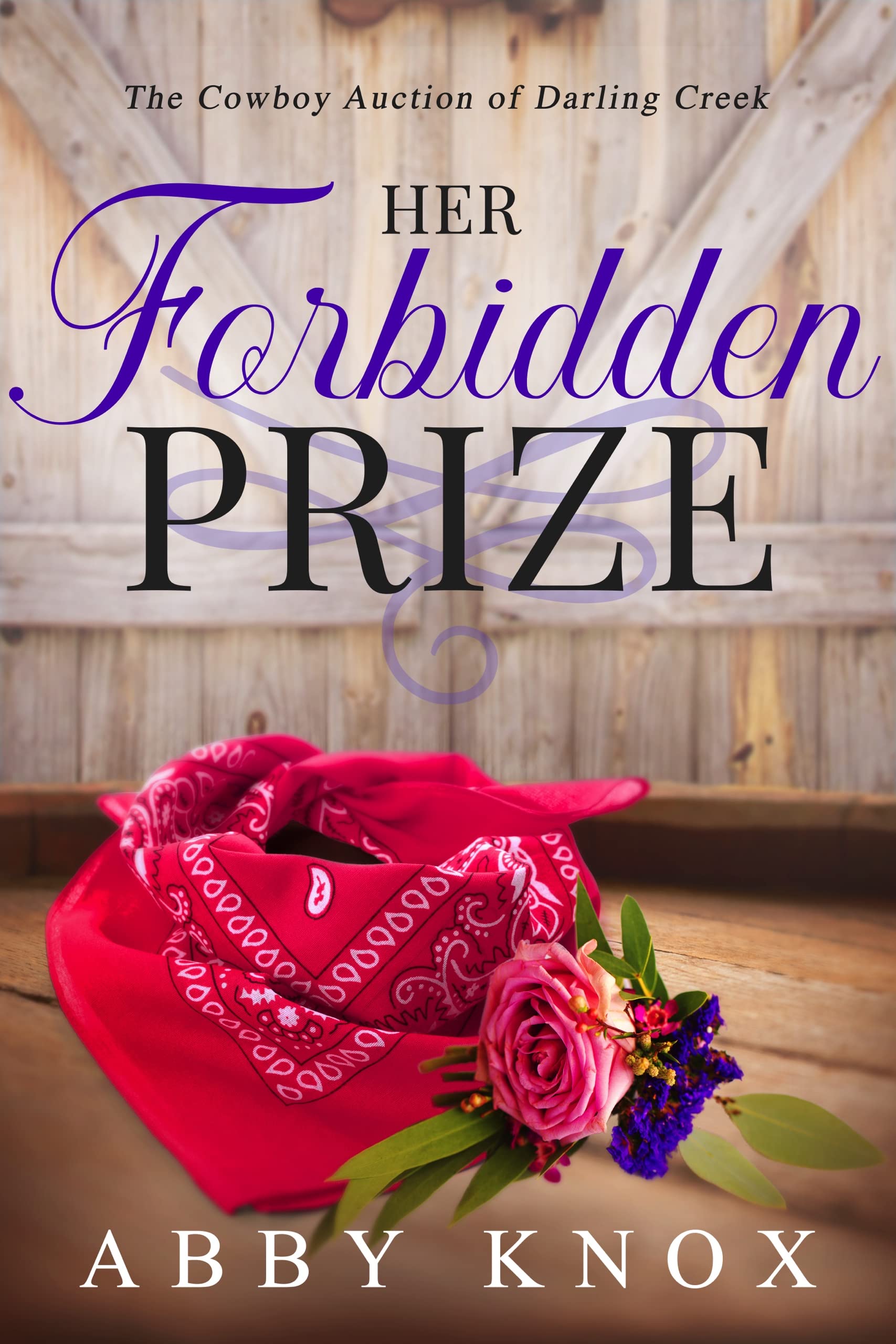 The Cowboy Auction of Darling Creek book cover 3