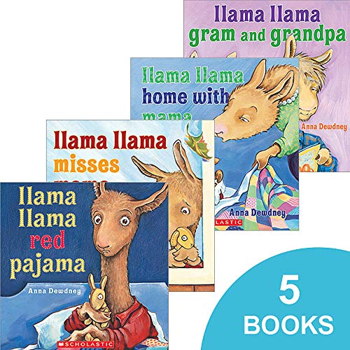 Llama Llama 5Book Set Llama Llama Red Pajama, Llama Llama Gram and