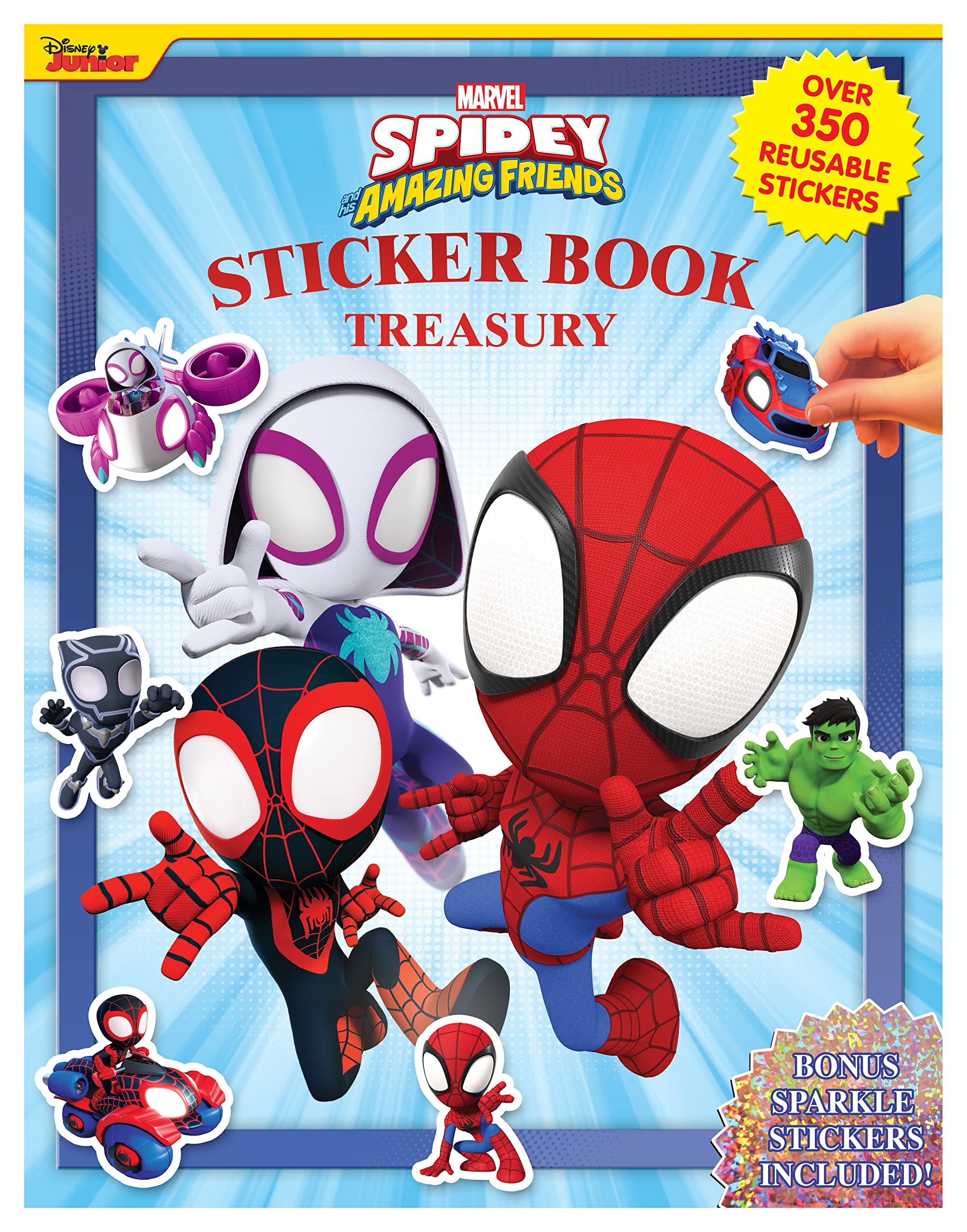 Phidal Marvel Spidey and his Amazing Friends Sticker Book Treasury