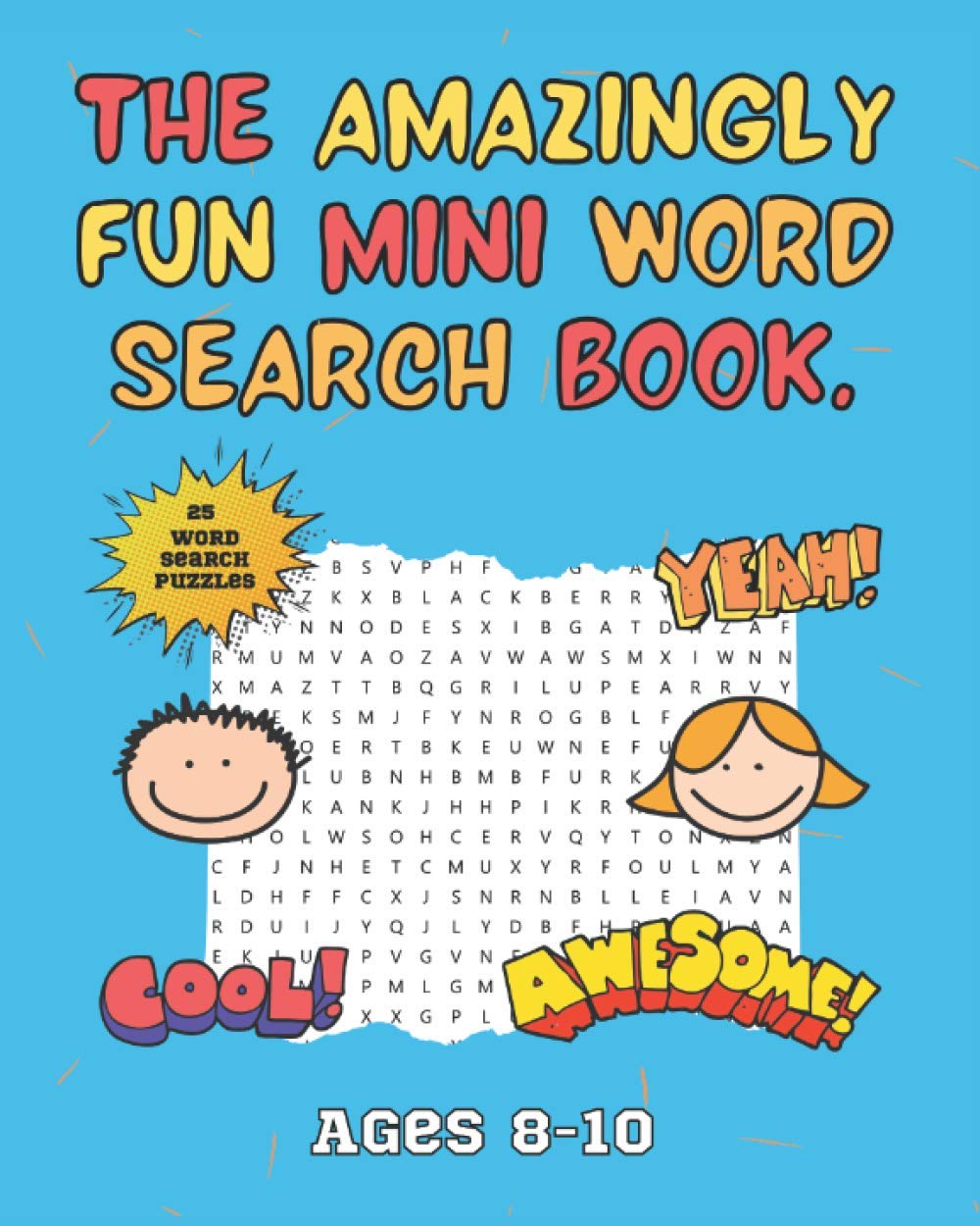 The Amazingly Fun Mini Word Search Book: Mini Word Search Book - Ideal ...