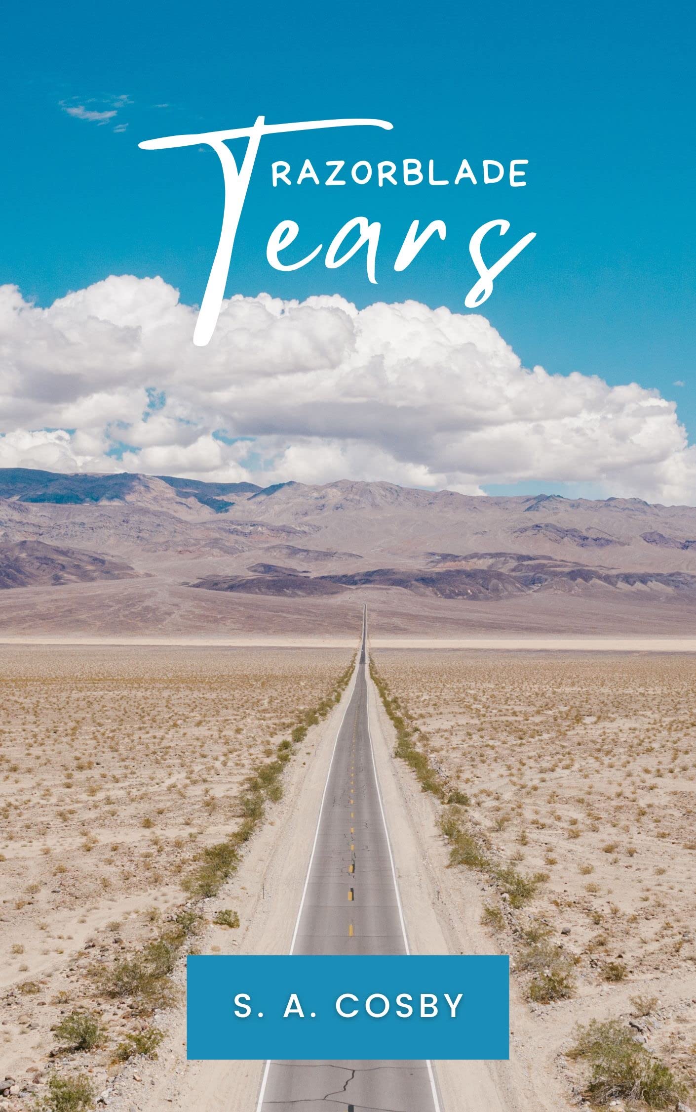 RAZORBLADE TEARS (CLASSIC BOOK) With illustration by S. A. Cosby