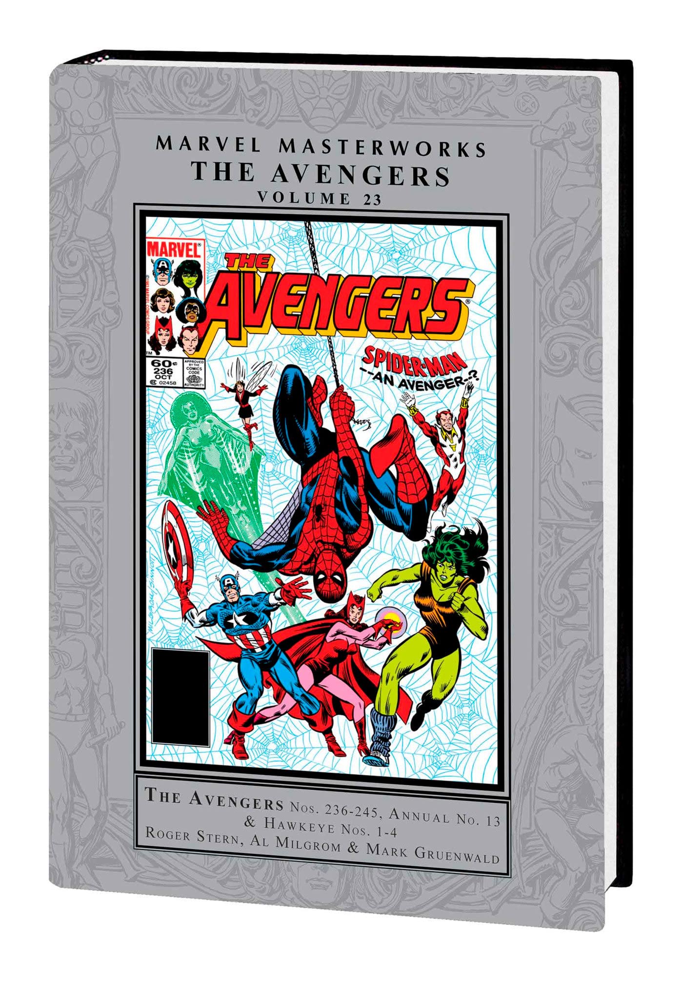 Marvel Masterworks book cover