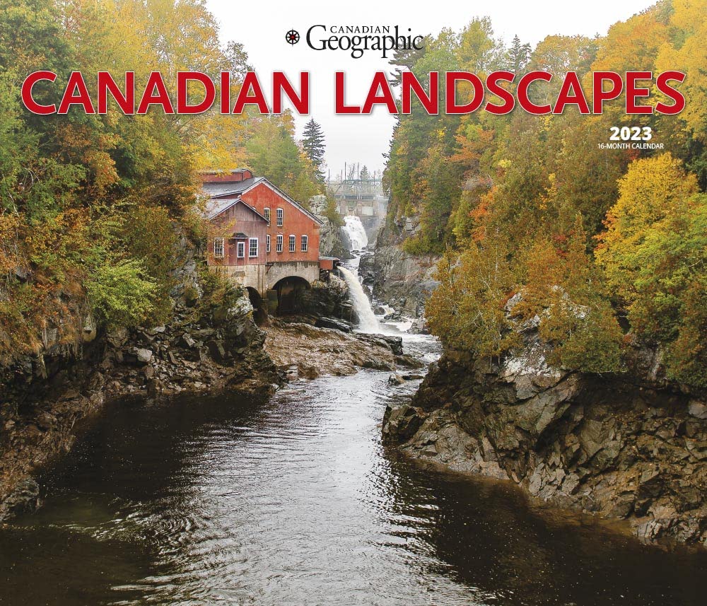 Canadian Geographic Canadian Landscapes 2023 14 x 24 Inch Monthly