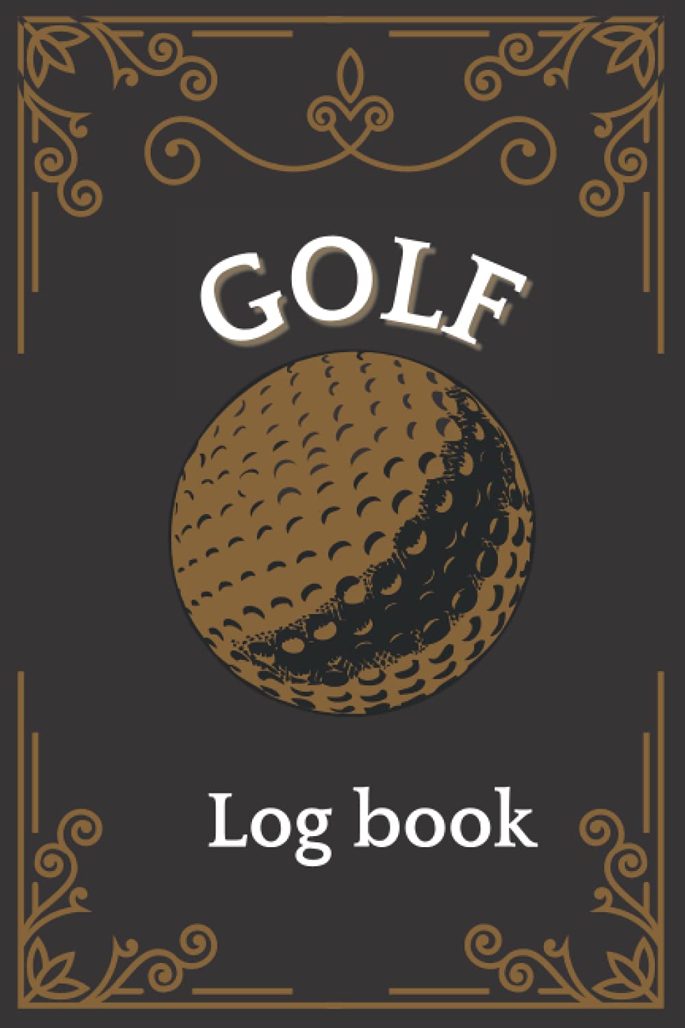 Golf Log Book Practical Golf Scoring Book Golfers Journal Logbook