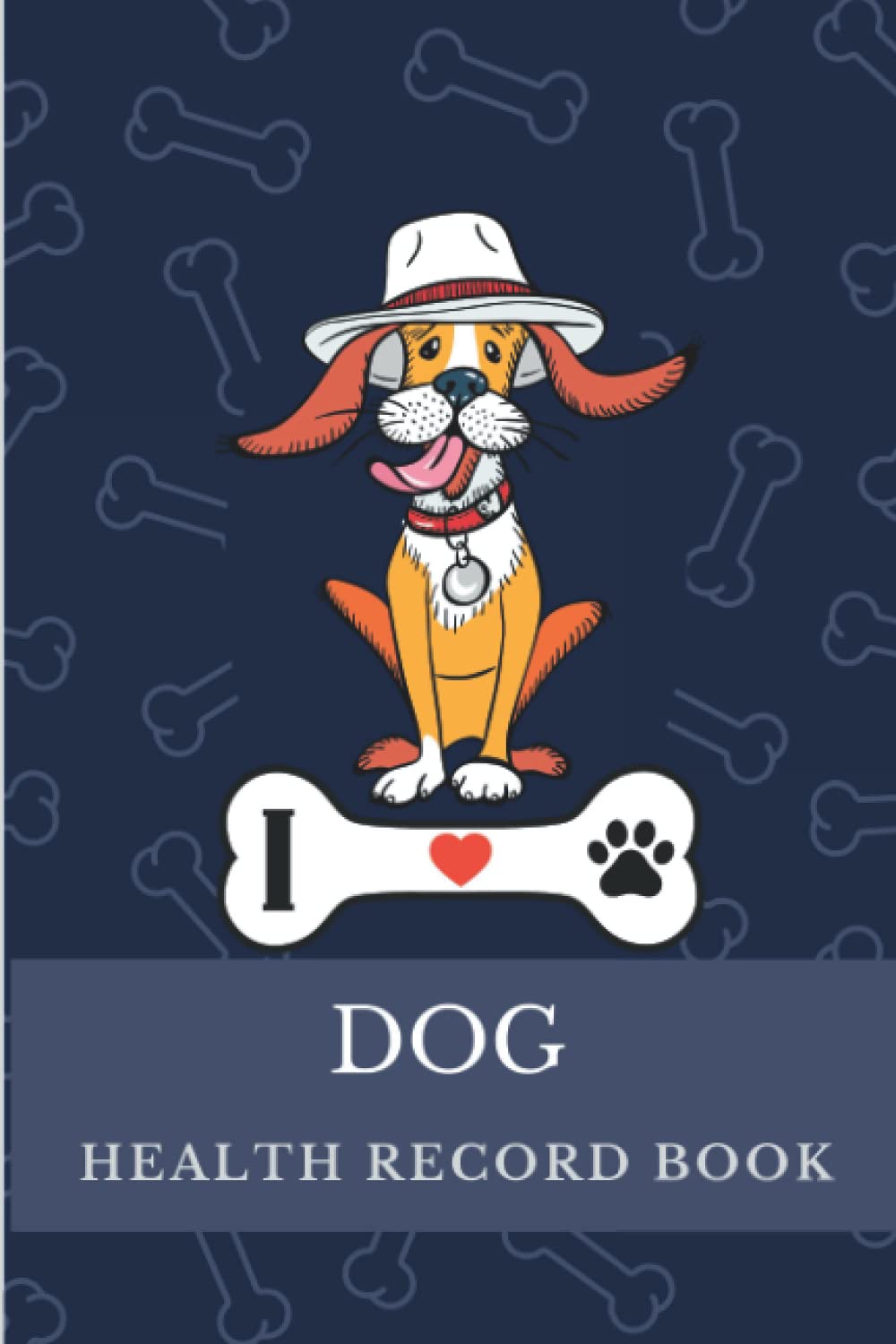 Dog Health Record Book Complete Pet Profile with Photo Gallery